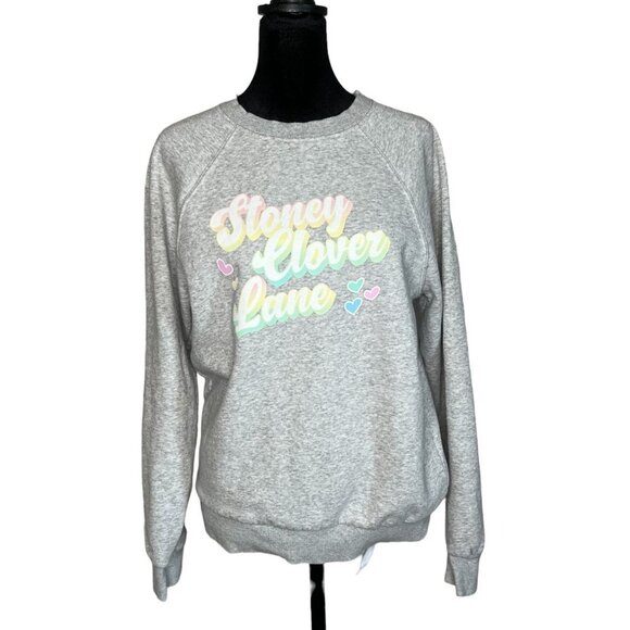 Stoney Clover Lane x Target Sweatshirt Long Sleeve Crewneck Gray Size Small - Picture 2 of 8